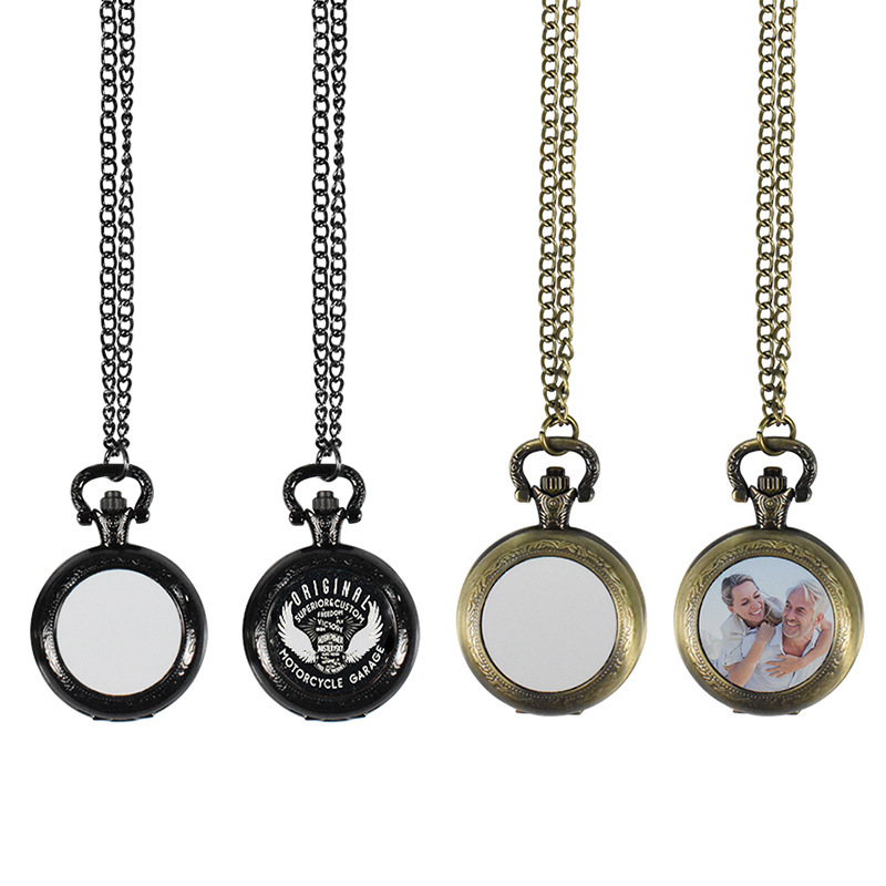 Jewelry Watches For Women - Custom Vintage Metal Pocket Watch Pendant