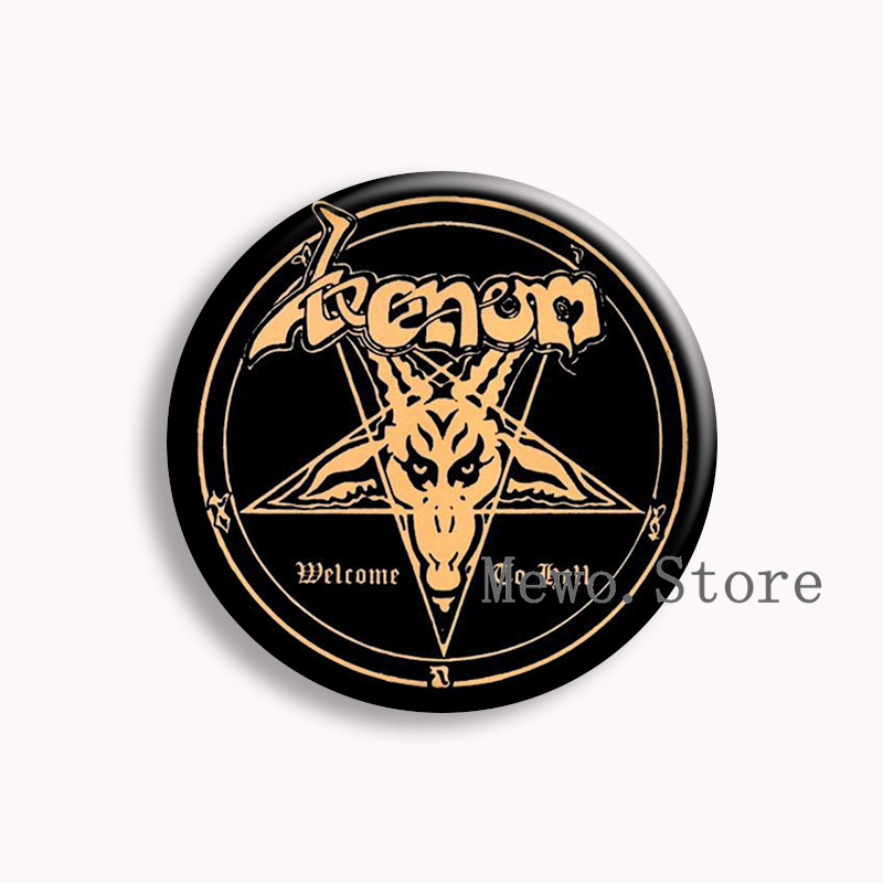 Rock Mayhem Band Soft Button P - Vintage Brooch Pin ulasan dan harga