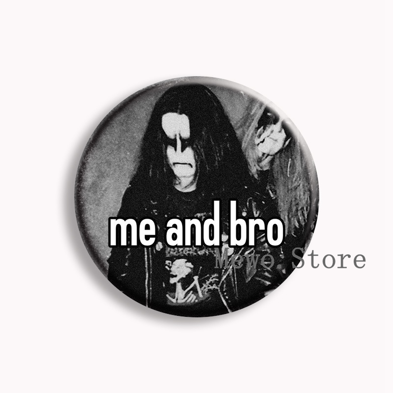 Rock Mayhem Band Soft Button P - Vintage Brooch Pin ulasan dan harga