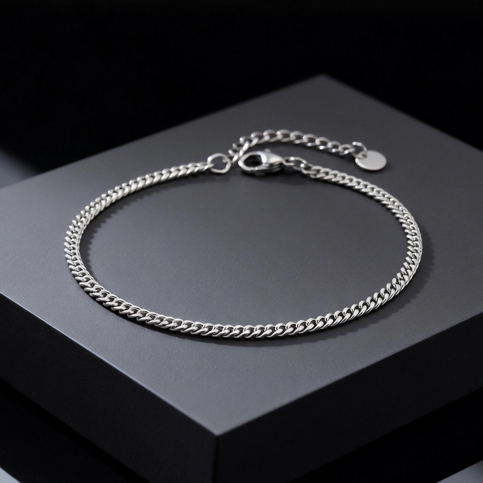 Minimalist Stainless Steel Ank - Jc Jewelry & Watches Photos ulasan dan harga