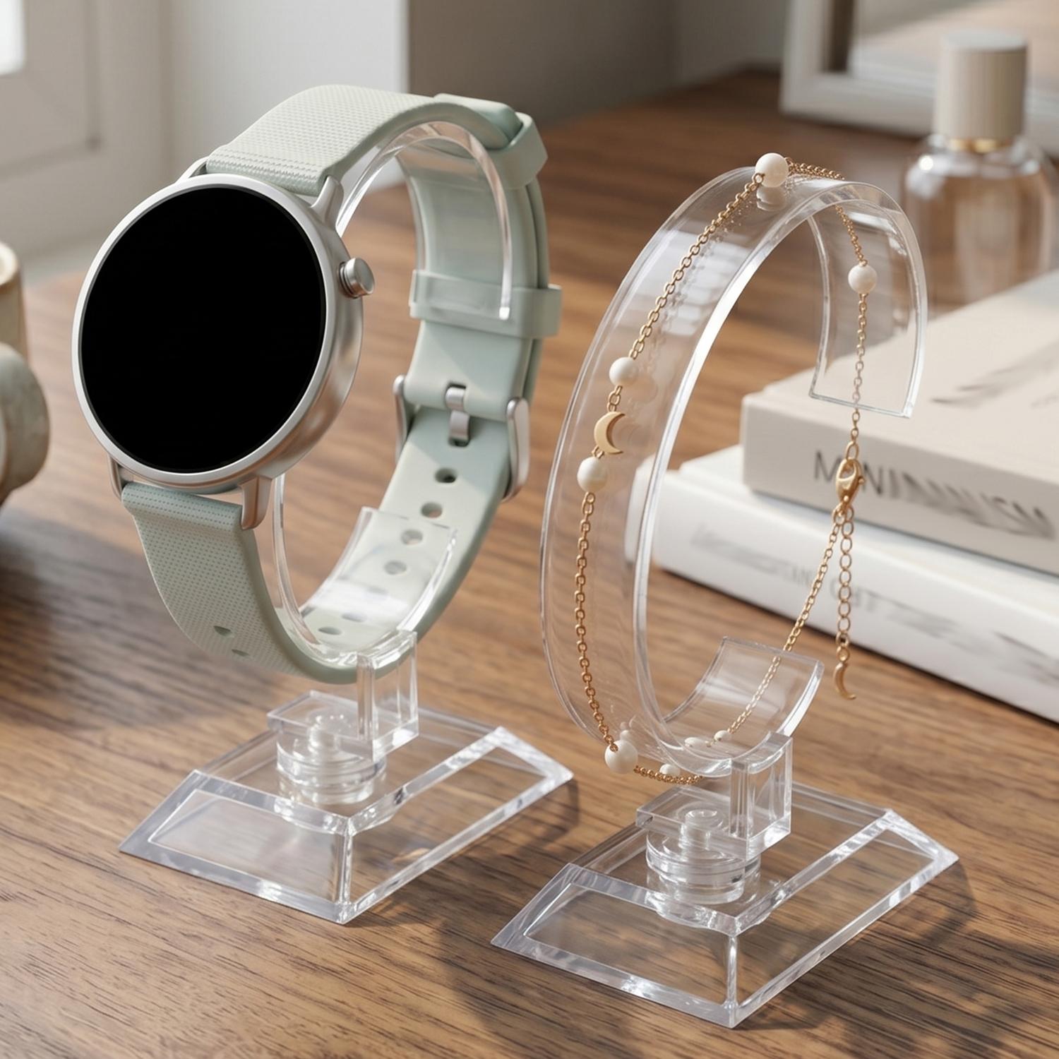 Transparent Watch Display Stan - Jewelry Like Watches ulasan dan harga