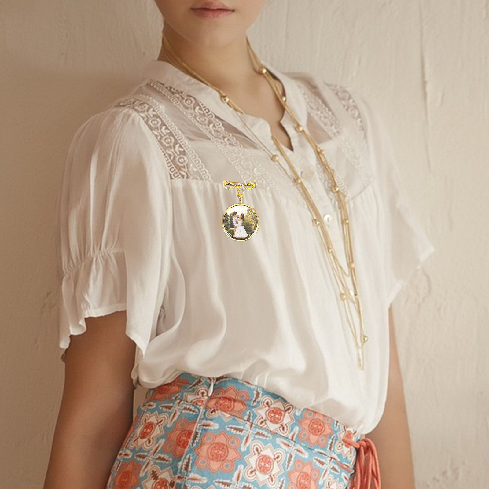 Alloy Butterfly Brooch with Le - Vintage Brooch Pin ulasan dan harga