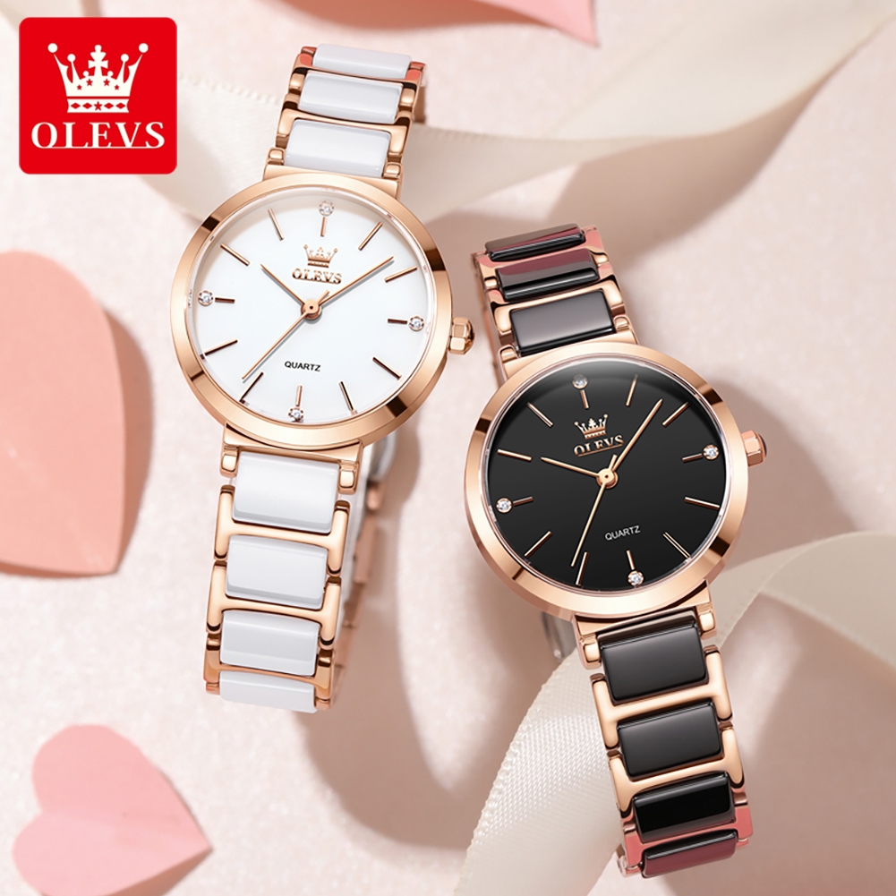 OLEVS Women Watch 5877 Luxury  - Jewelry Watches For Women ulasan dan harga