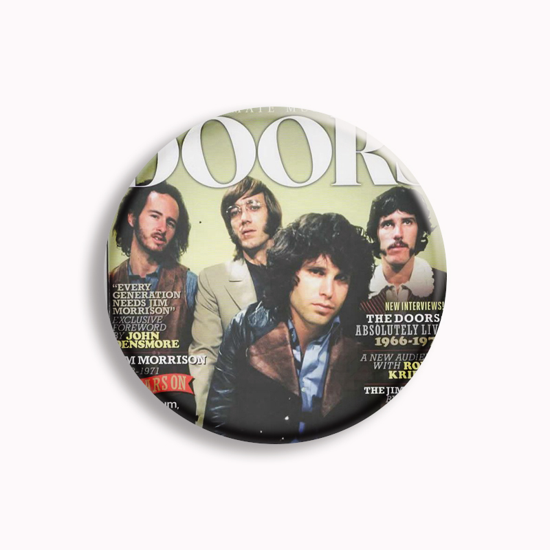 Vintage Rock N Roll Band The D - Vintage Brooch Pin ulasan dan harga