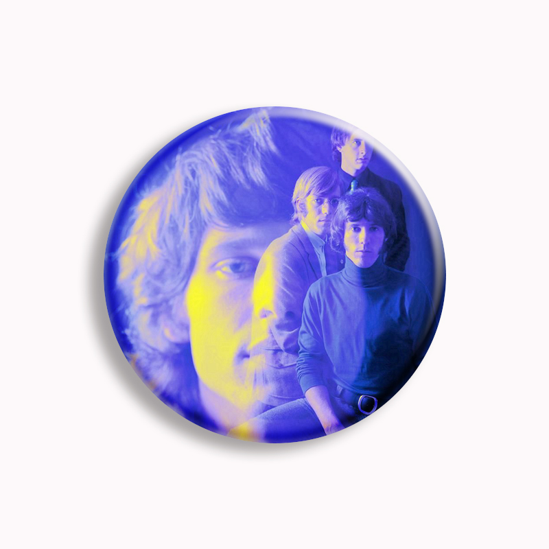 Vintage Rock N Roll Band The D - Vintage Brooch Pin ulasan dan harga