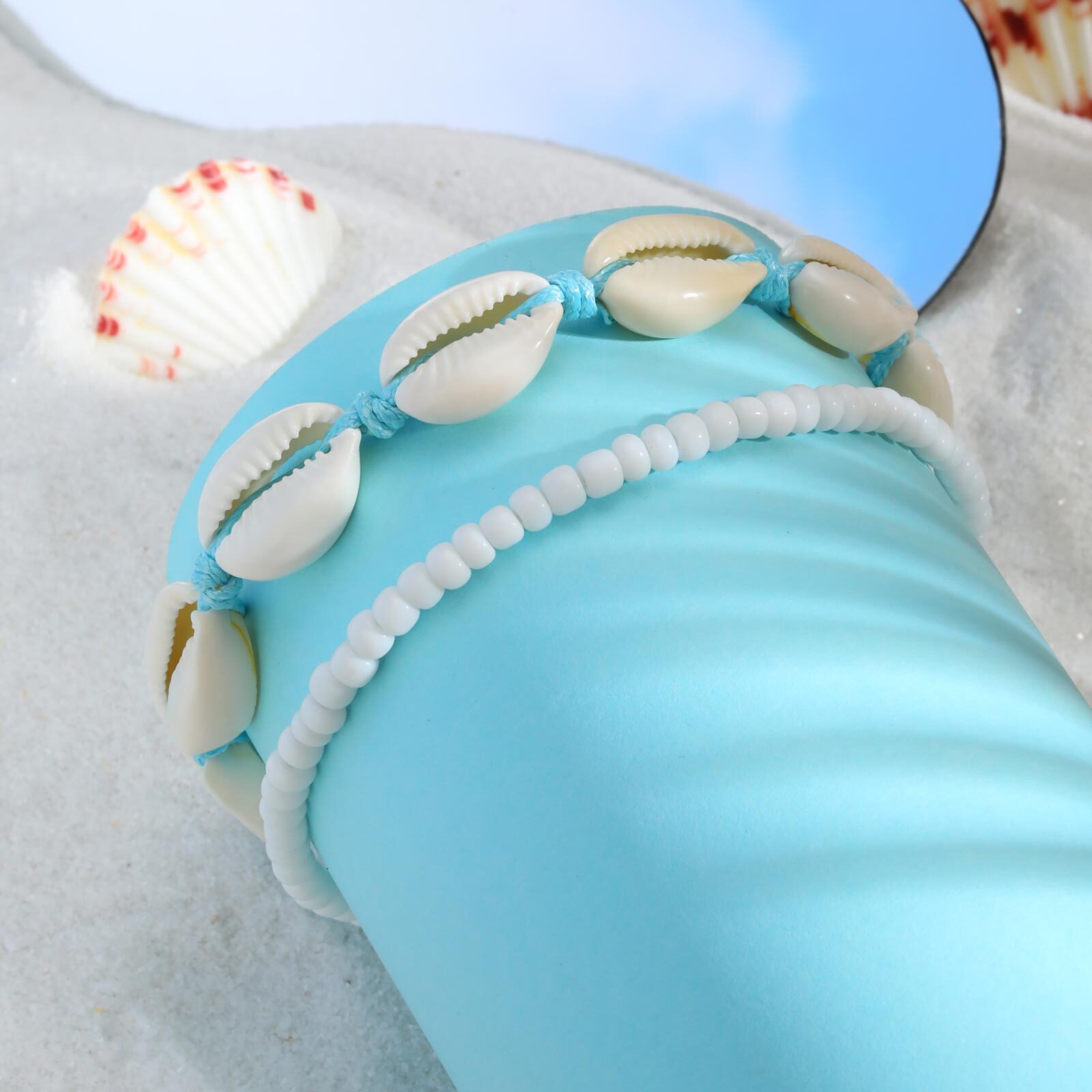 Cowrie Shell Ankle Bracelet fo - Jc Jewelry & Watches Photos ulasan dan harga