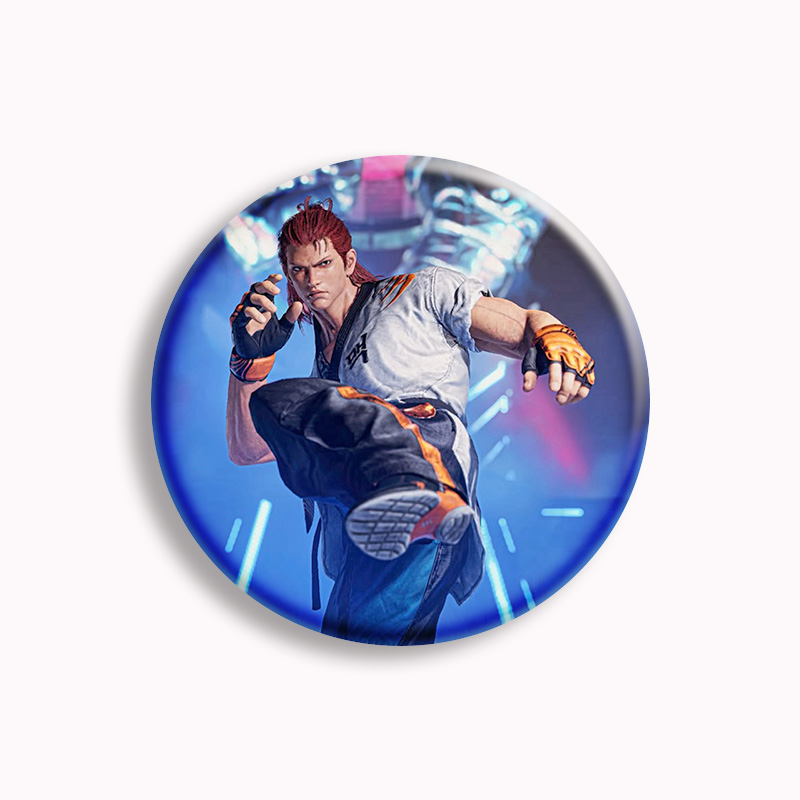 Hot Game Tekken 8 Character An - Vintage Brooch Pin ulasan dan harga