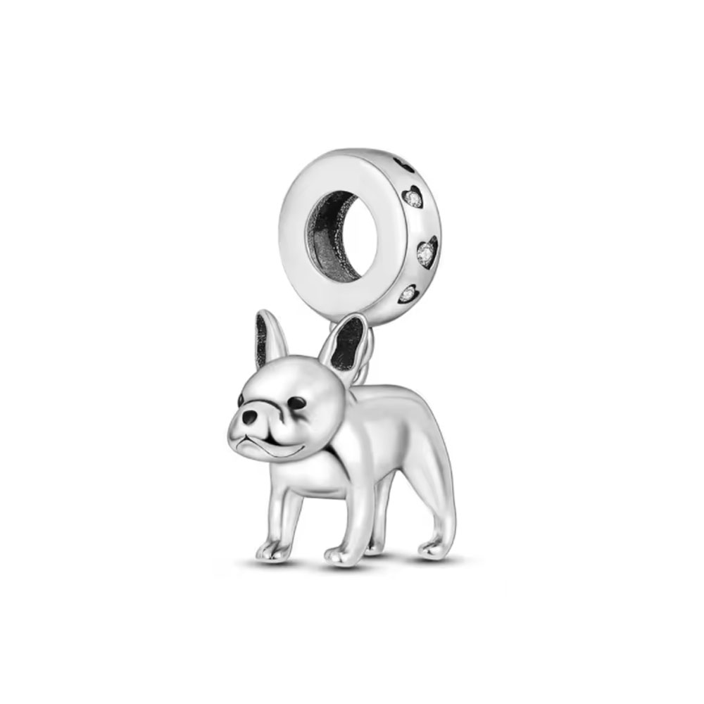 Shiny Zircon Puppy Wolf Charms - Wolf Jewelry & Watches Tampa Reviews ulasan dan harga