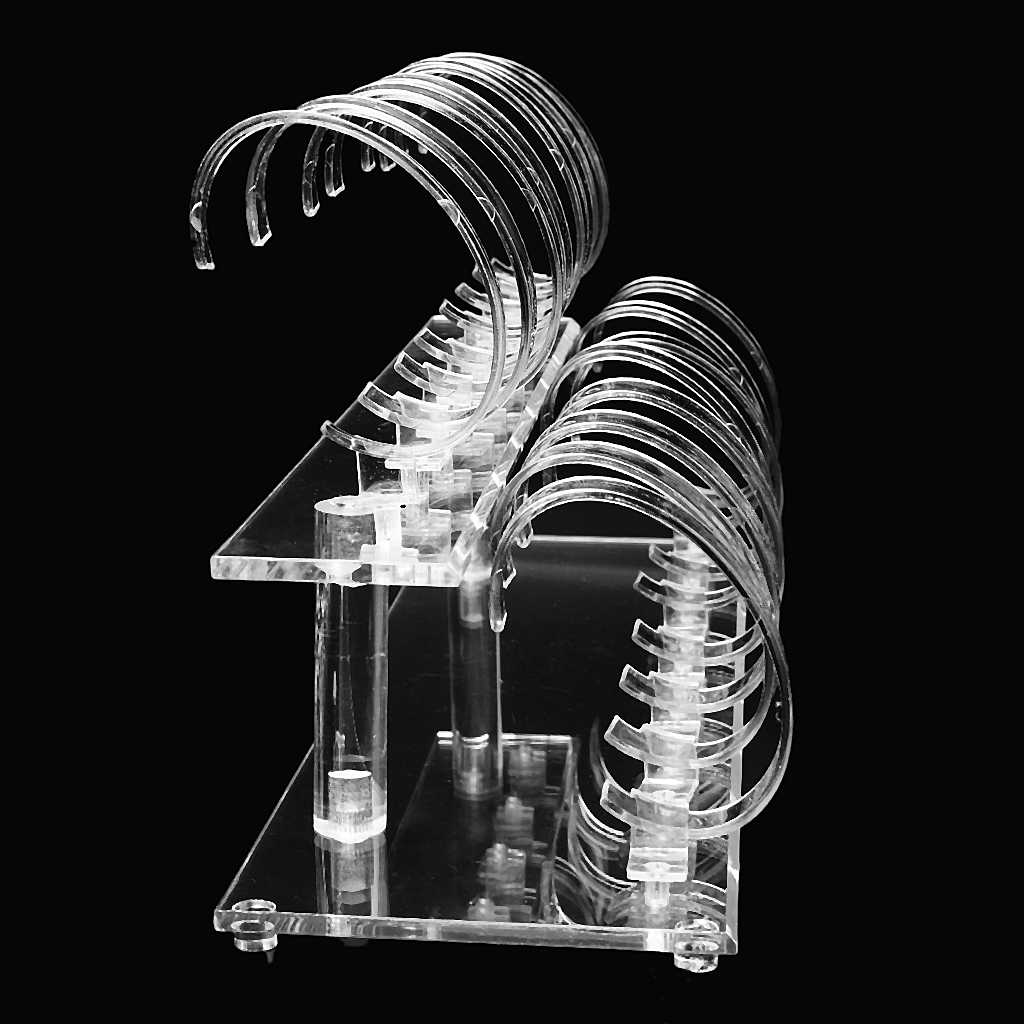 Acrylic 2-Tier Jewelry Wrist W - Jewelry Watches For Sale ulasan dan harga