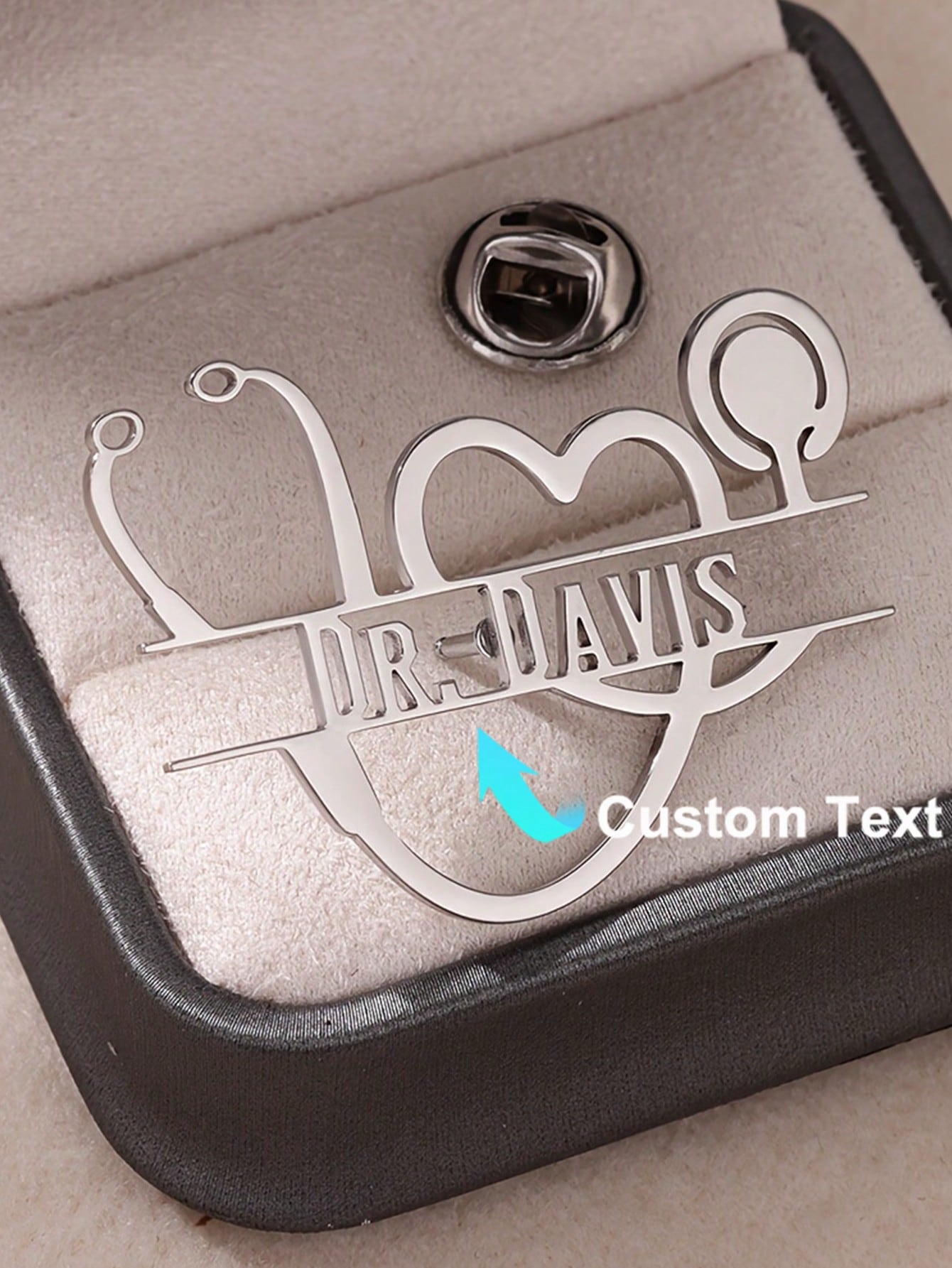 Personalized Vintage Stethosco - Vintage Brooch Pin ulasan dan harga