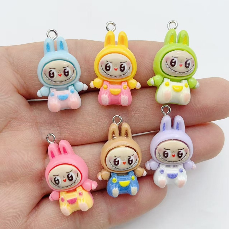 10Pcs Kawaii Rabbit Strawberry - Drop Earrings ulasan dan harga