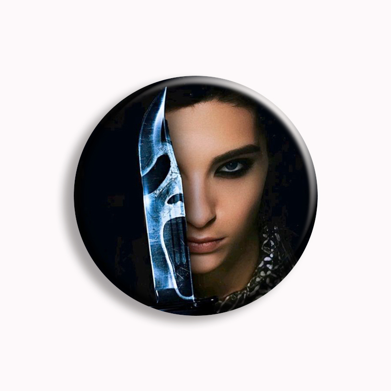 Rock Band Tokio Hotel Kaulitz  - Vintage Brooch Pin ulasan dan harga