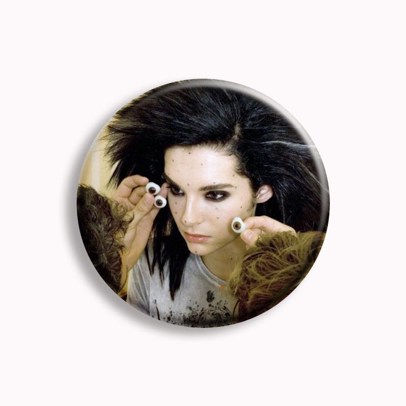 Rock Band Tokio Hotel Kaulitz  - Vintage Brooch Pin ulasan dan harga