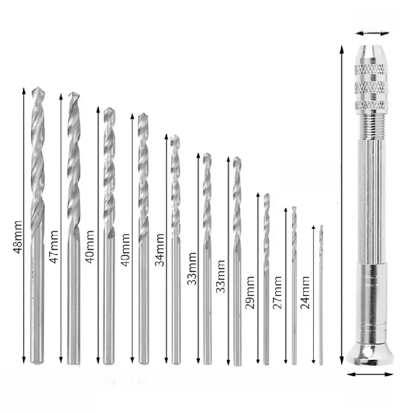 0.8-3.0mm Mini Hand Drill Wood - Watches & Jewelry Lvmh ulasan dan harga