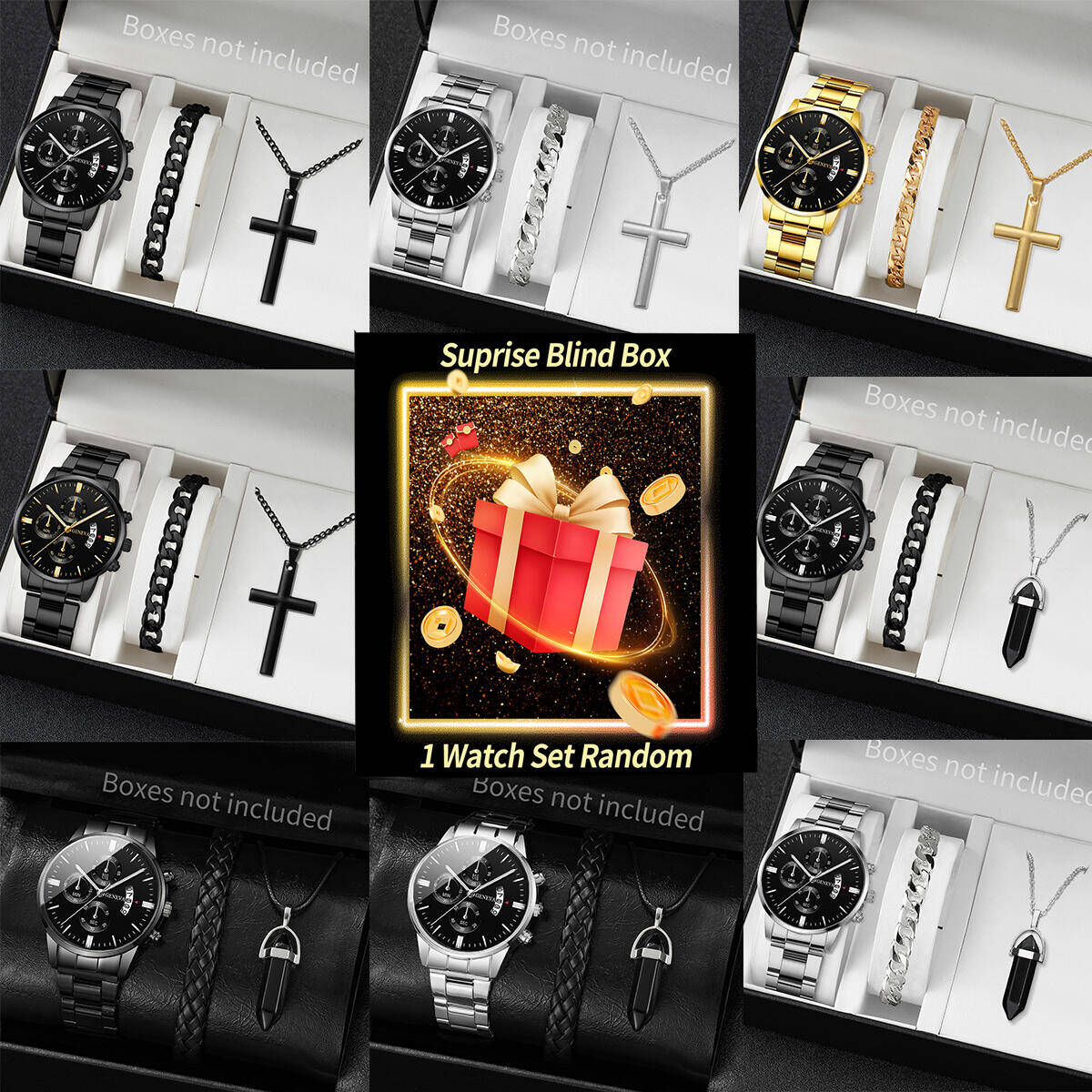 Surprise Mystery Watch Blind B - Jewelry With Watches ulasan dan harga
