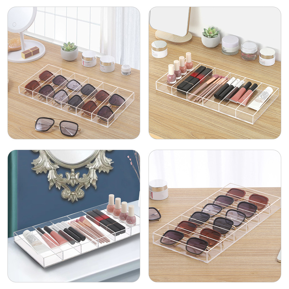 6 Slots Clear Acrylic Sunglass - Jewelry With Watches ulasan dan harga