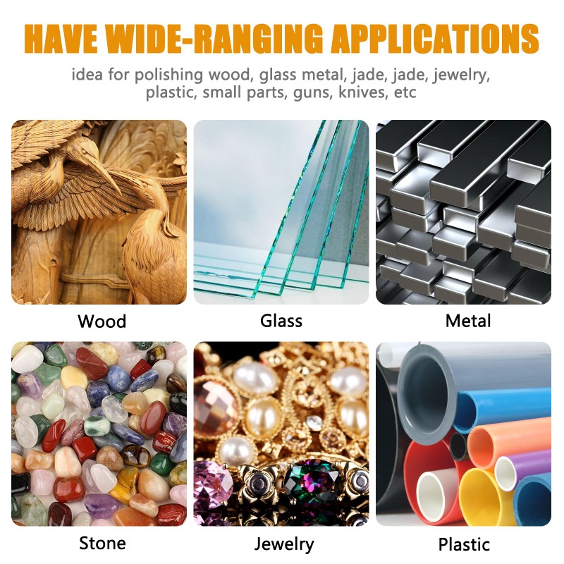 36Pcs/Set Wool Felt Polishing  - Jewelry With Watches ulasan dan harga