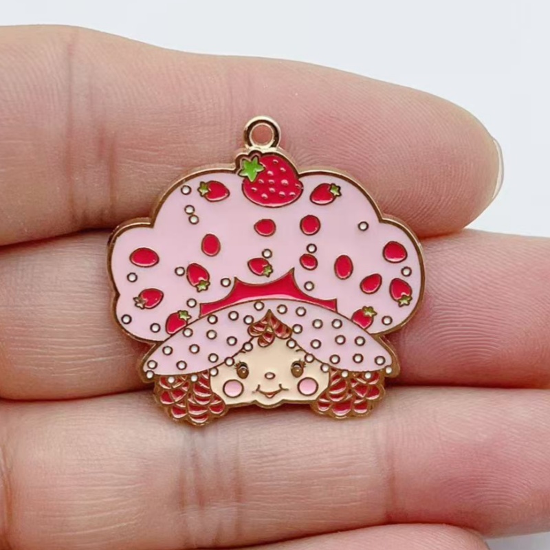 10pcs Cute Little Girl Enamel  - Drop Earrings ulasan dan harga