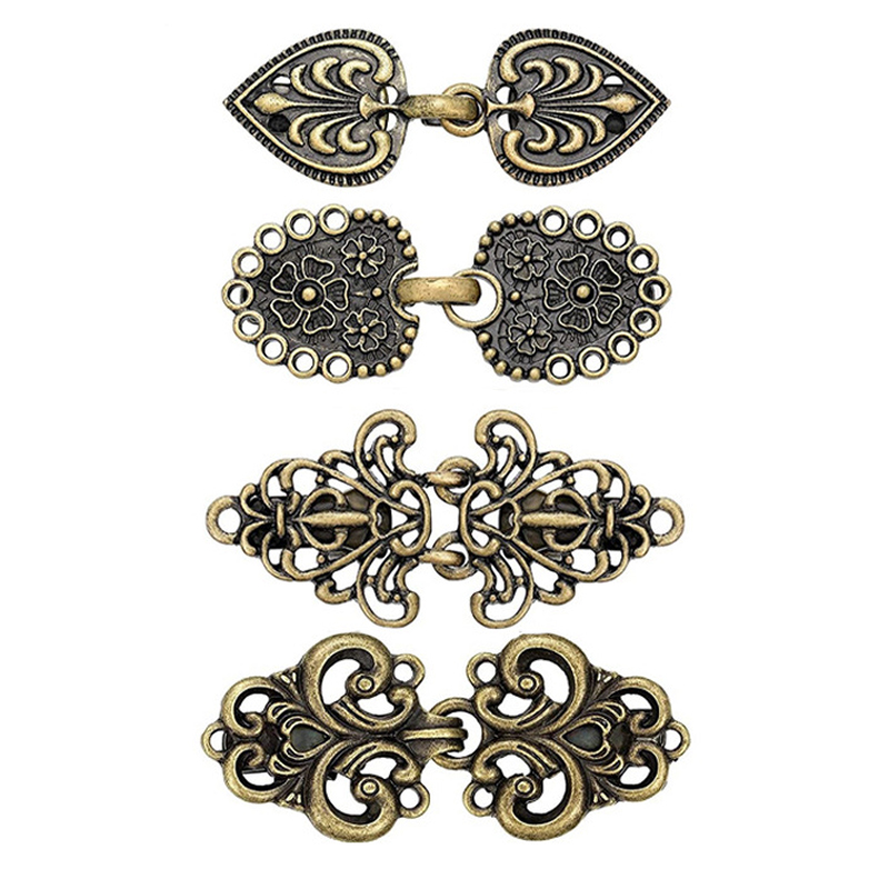4 Pieces Vintage Sweater Swirl - Vintage Brooch Pin ulasan dan harga