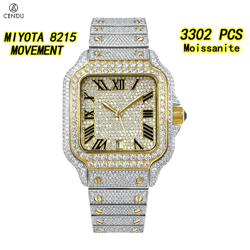 Luxury VVS Moissanite Watch Fo - Vvs Jewelry Watches ulasan dan harga