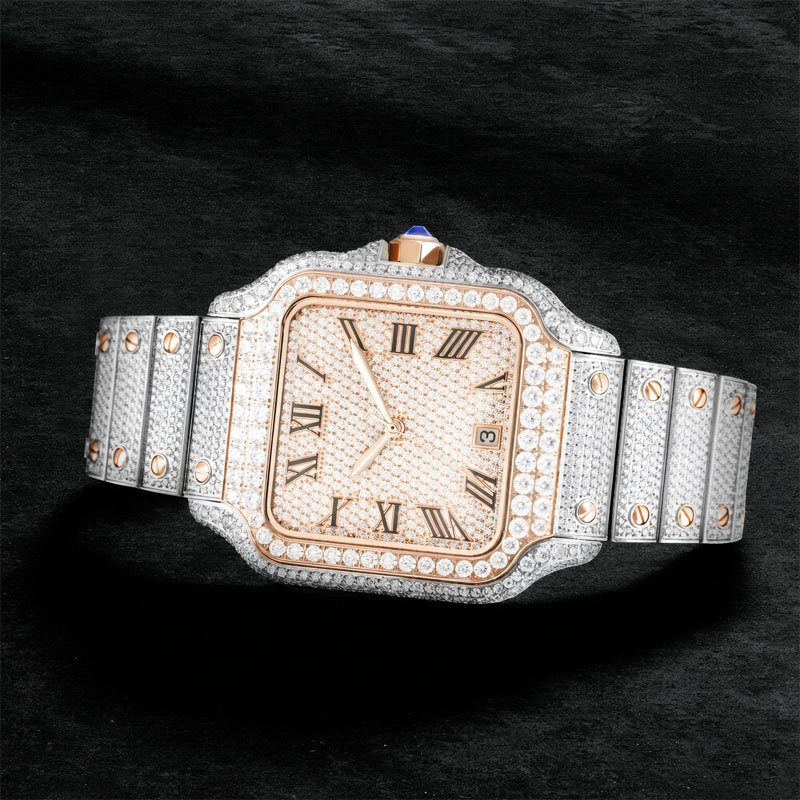 Luxury VVS Moissanite Watch Fo - Vvs Jewelry Watches ulasan dan harga